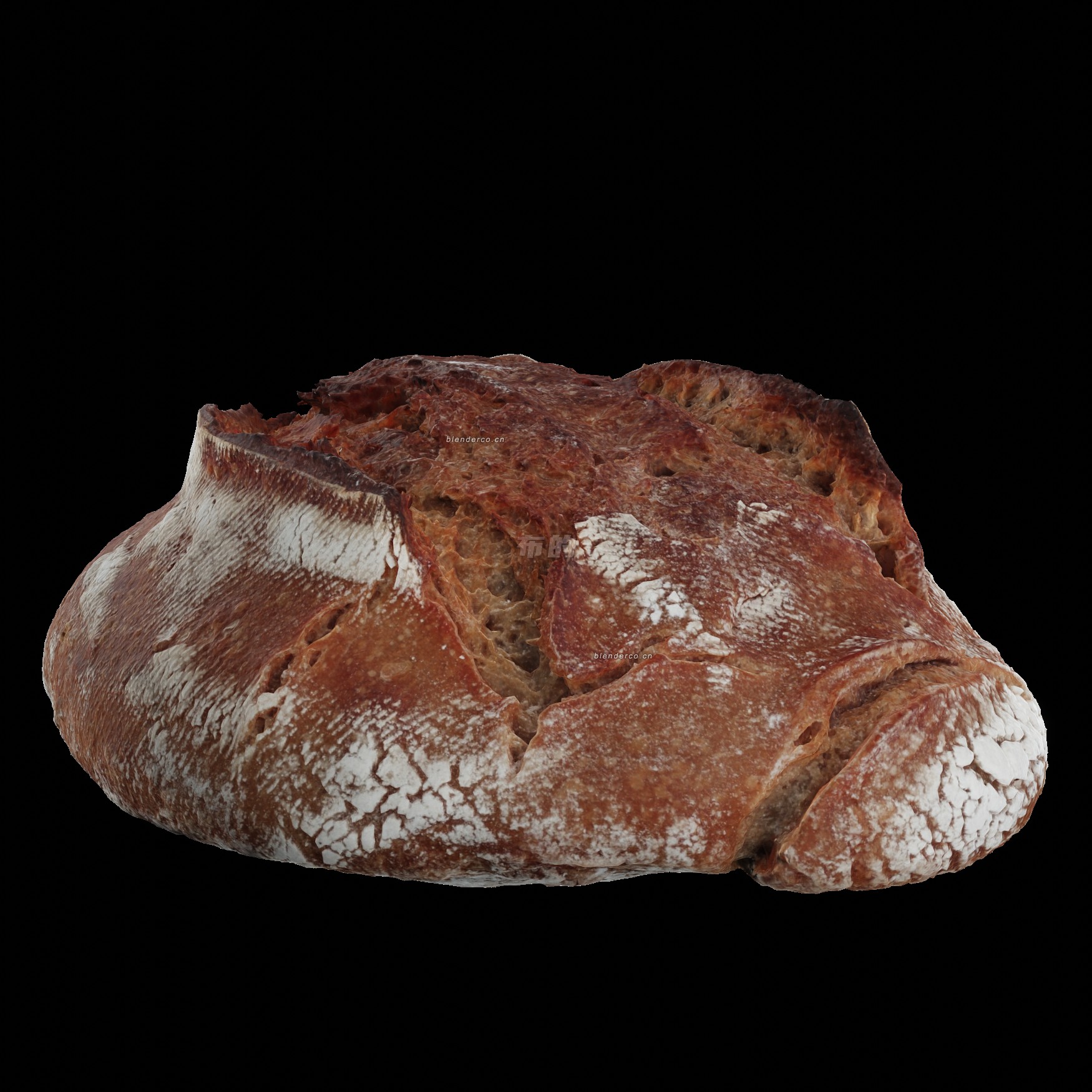 blender面包模型_blender布的06