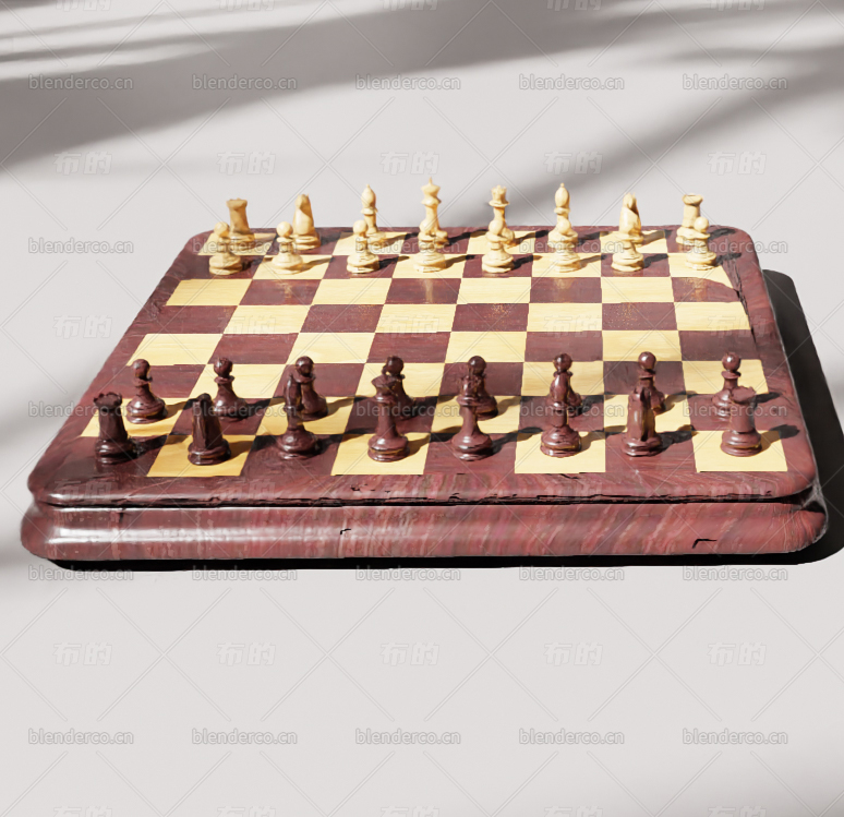 blender国际象棋模型22