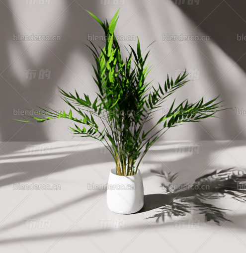 blender绿植盆栽blender布的模型38