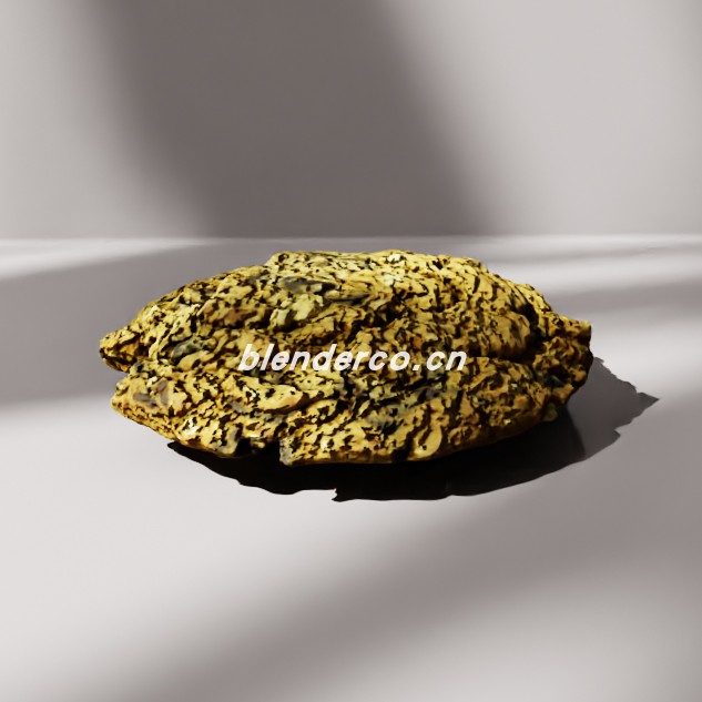 blender曲奇饼干模型_blender布的30