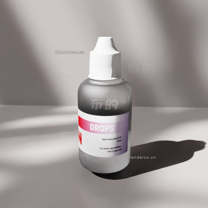 blender药水喷剂模型_blender布的21