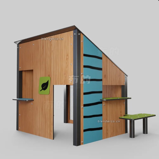 blender别墅模型_blender布的35