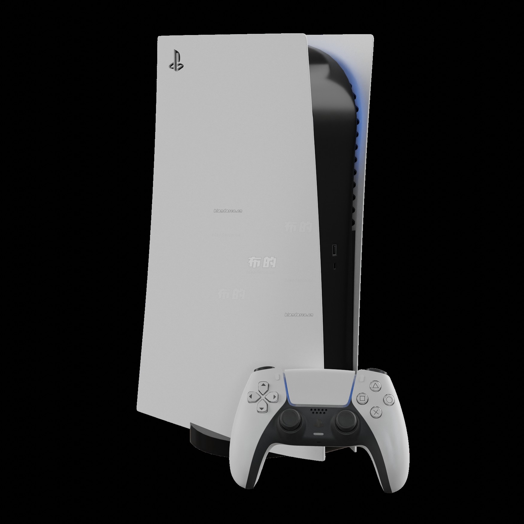 blender游戏手柄模型_blender布的04