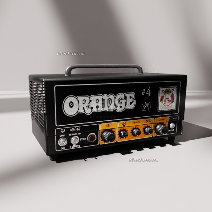 89-Orange吉姆·鲁特4恐怖系列JRT H放大器.jpg
