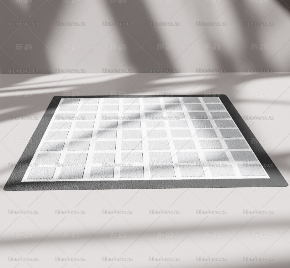 地毯blender模型布的14