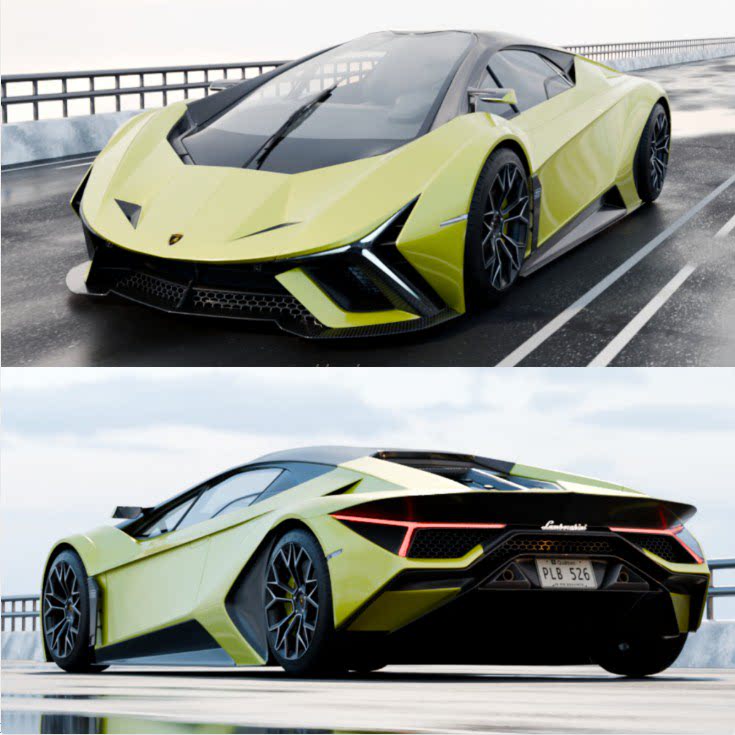 兰博基尼赛车模型