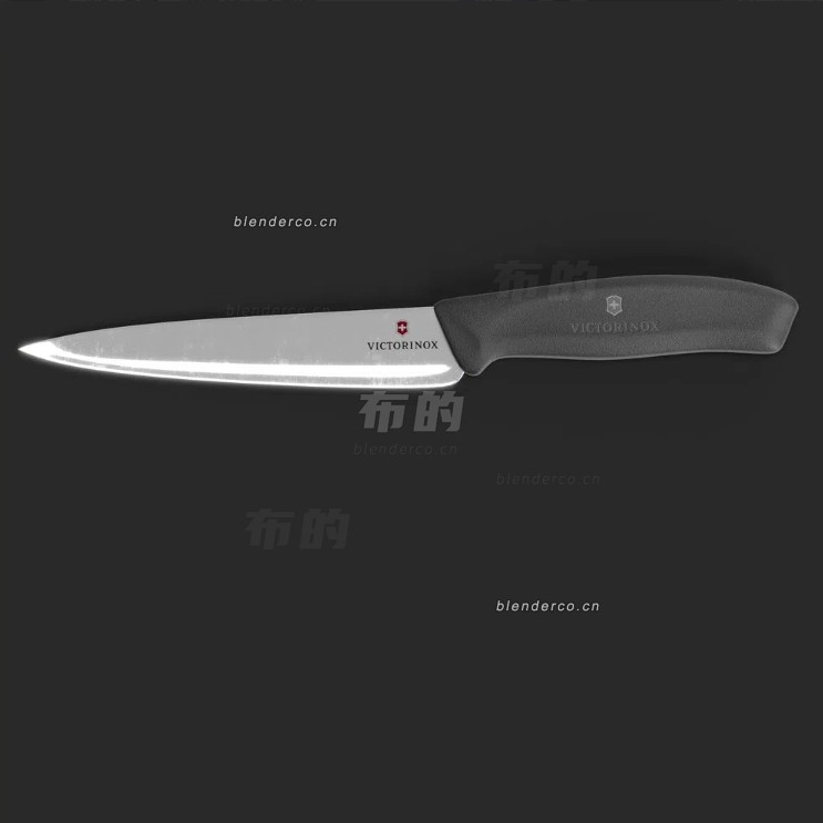 blender小刀模型_blender布的46