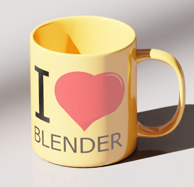 blender马克杯子blender模型 布的网61