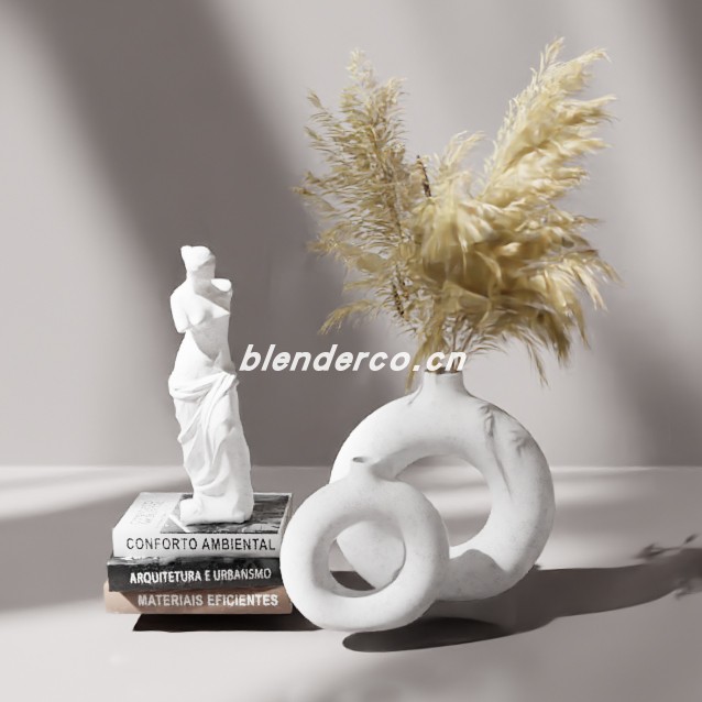 blender室内装饰套装模型_blender布的30
