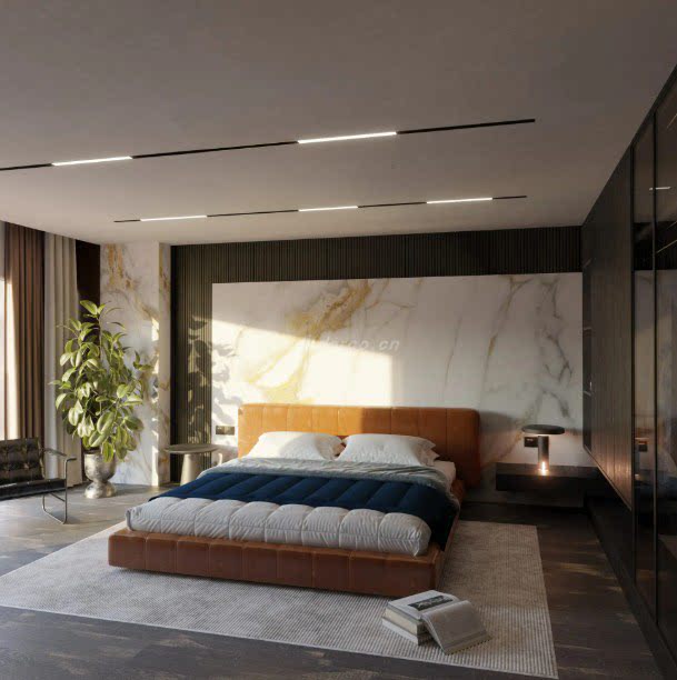 Blender现代风格卧室