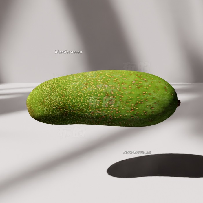 blender鳄梨模型_blender布的15
