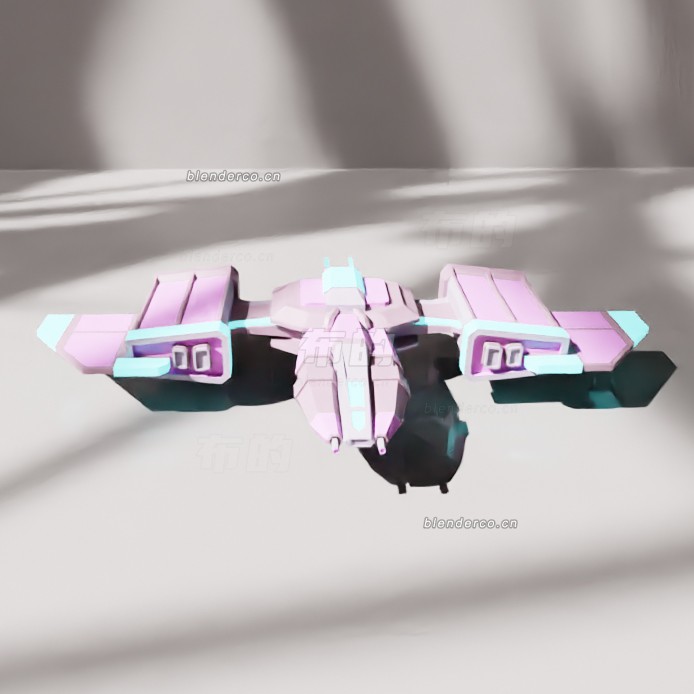 blender宇宙战舰模型_blender布的13