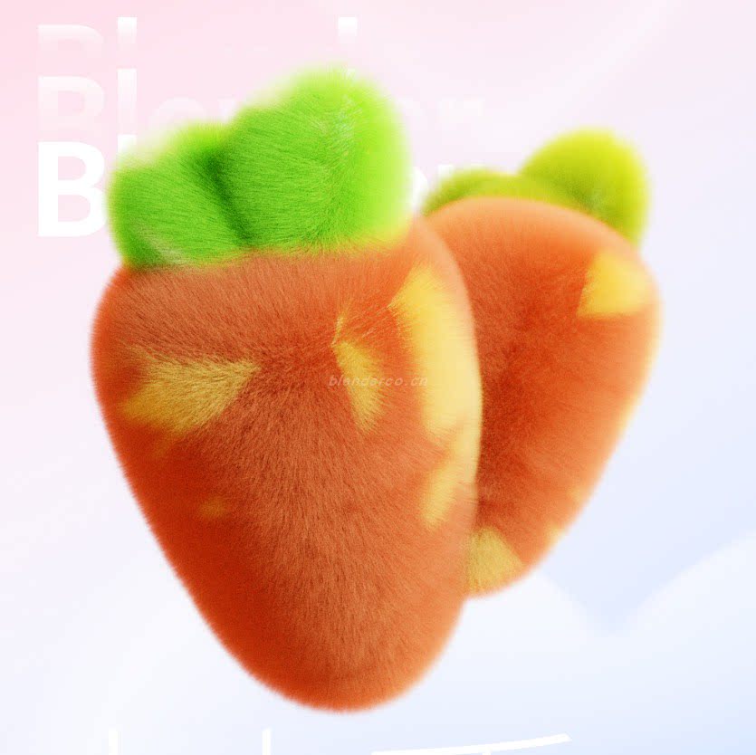 毛绒材质 · 胡萝卜