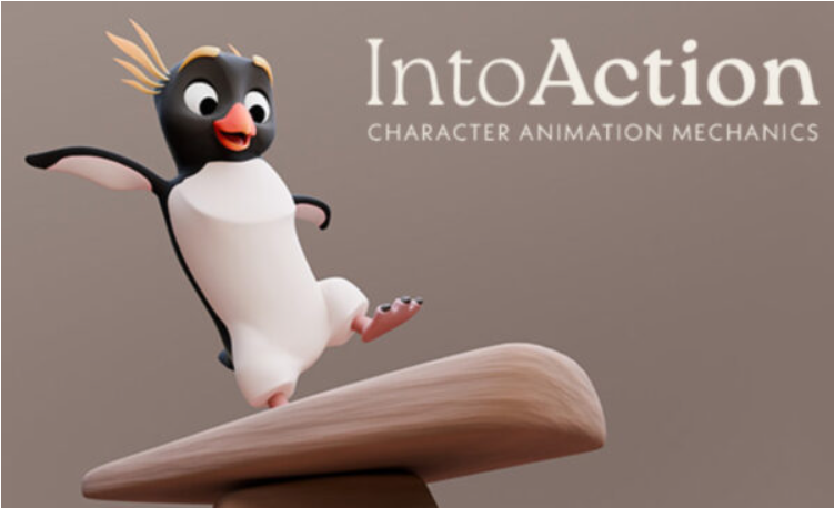 Blender▶掌握可信的身体力学★制作生动的企鹅角色动画（12周）-cg男孩