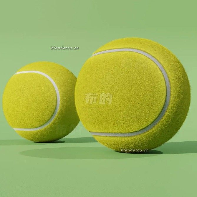 blender网球模型_blender布的145