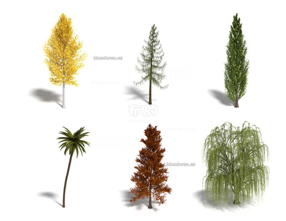 Blender树生成器：Tree Gen