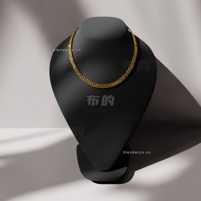 blender金链模型_blender布的66