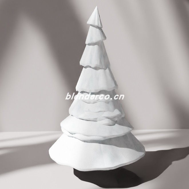 blender圣诞树模型_blender布的122