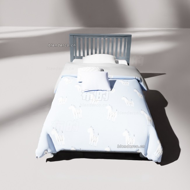 blender床模型_blender布的49