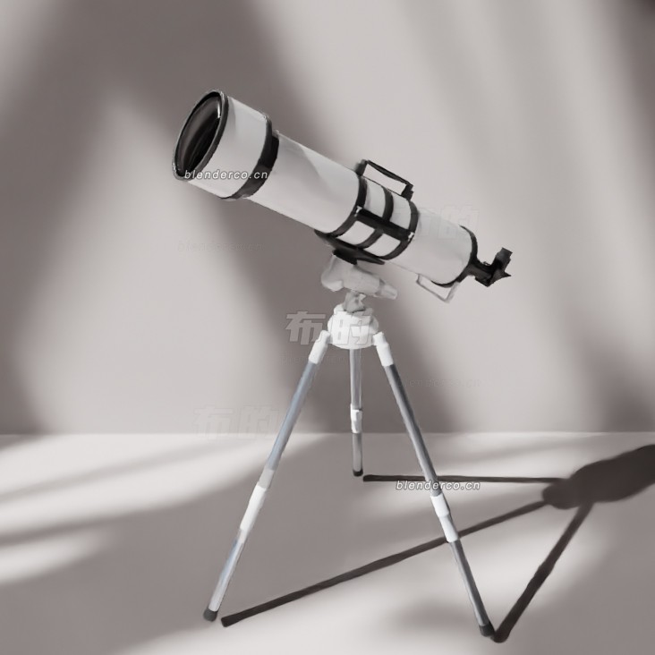blender天文望远镜模型_blender布的04