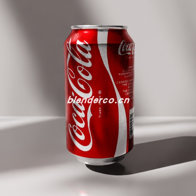 blender可口可乐罐模型_blender布的19