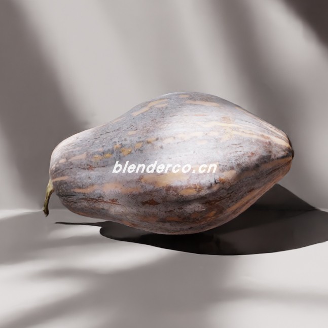 blender南瓜模型_blender布的06