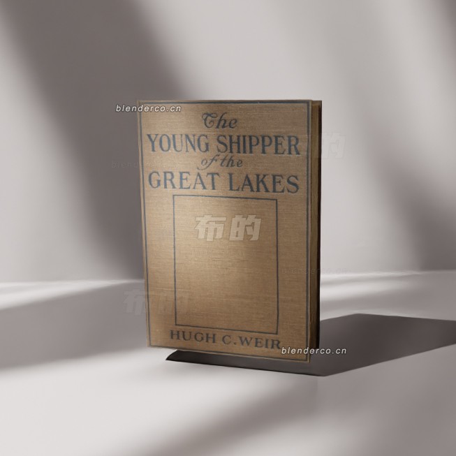blender老书大湖区的年轻船员模型_blender布的76