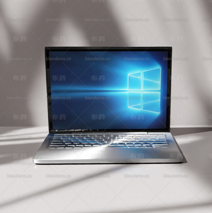 blender 笔记本电脑模型70