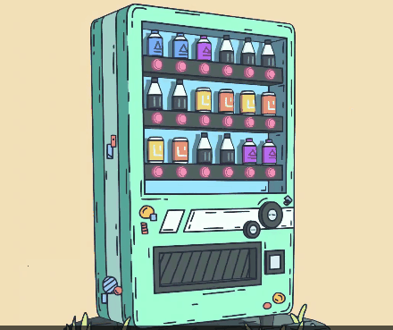 自动饮料贩卖机（三渲二）-创作者：清清挽风