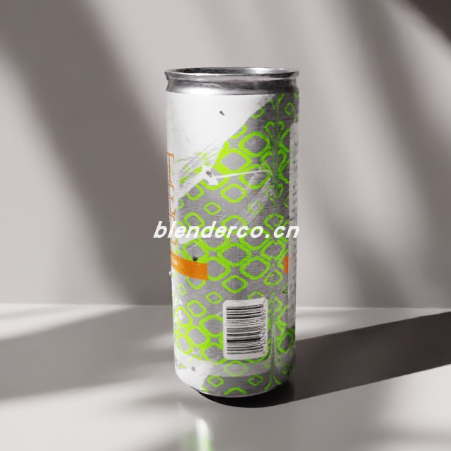 blender饮料罐模型_blender布的127