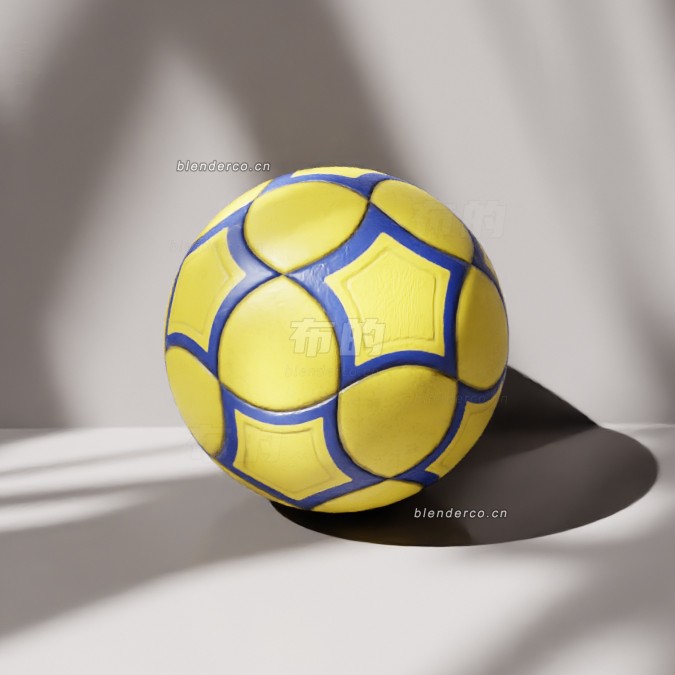 blender荷兰式篮球模型_blender布的159