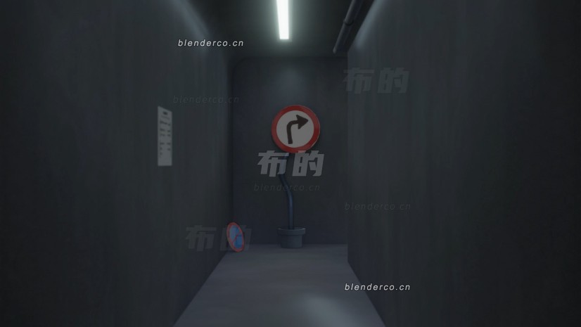 blender卡通场景