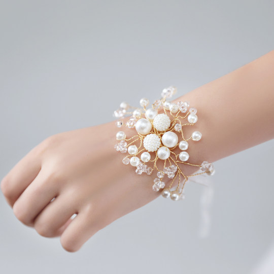 Children's bracelets, wrist flowers, girls' flowers, bracelets, flower girls' flowers
