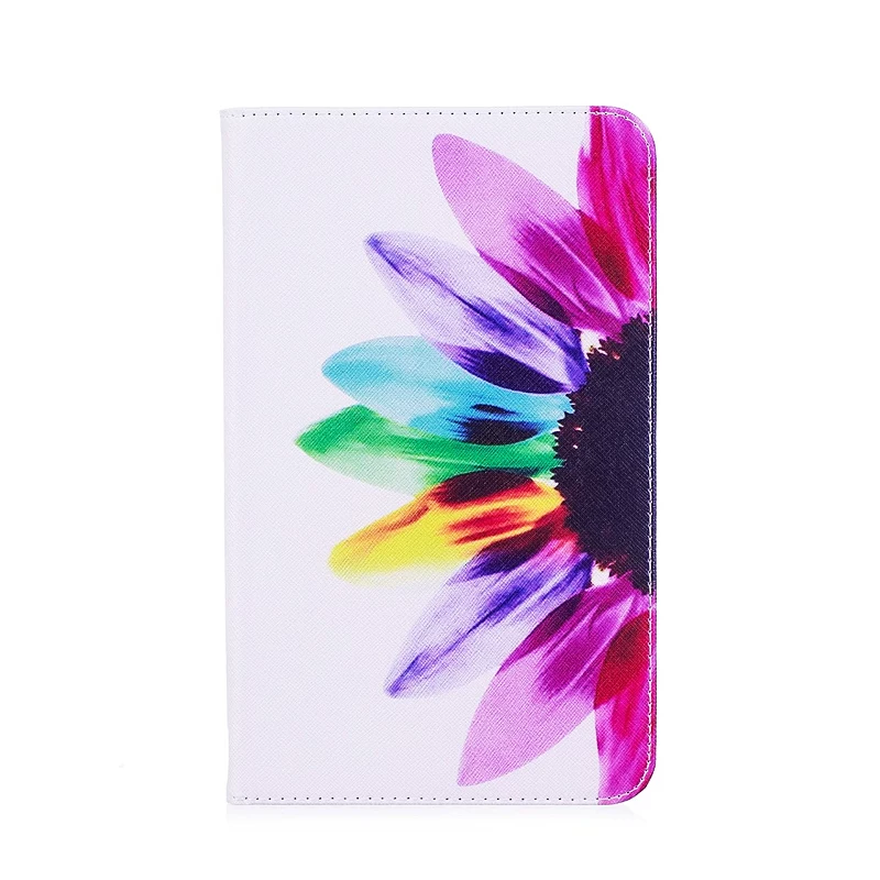 Защитный чехол для планшета Samsung TAB A 8.0 2017/A2 S — чехол-книжка с покраской из кожзаменителя для моделей T380/T385/T385C