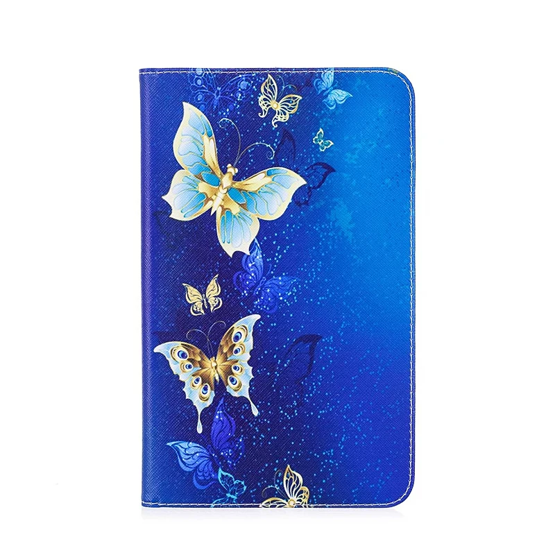 Защитный чехол для планшета Samsung TAB A 8.0 2017/A2 S — чехол-книжка с покраской из кожзаменителя для моделей T380/T385/T385C