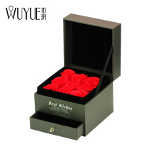 Wu Yue Silversmith Exquisite rose gift box for necklace earrings Bracelet ring