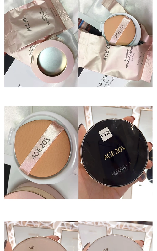 Tóc thẳng Hàn Quốc thuế trọn gói 2018 new Aekyung age20s cushion bb cream water light essence gouache che khuyết điểm dưỡng ẩm - Kem BB