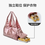 Спортивная сумка, сумка через плечо с разделителями для плавания, портативная сумка с петлей на руку для йоги для тренировок для спортзала, сумка для путешествий