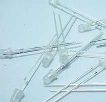 New F3 fog pink 3mm fog white hair pink frosted bright light cube led lamp beads