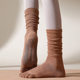 Xiaoyu Jiajia Professional Yoga Socks Mid-Calf Five-Toe Socks Sports Non-Slip Floor Socks Indoor Fitness Pilates Socks
