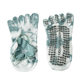 Tie-Dye Yoga Socks for Women, Professional Non-Slip Strap Five-Toe Socks, Fitness Beginners' Pilates Socks, Indoor Sports