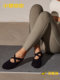 Lace-Up Yoga Socks for Women 2024 New Professional Non-Slip Wear-Resistant Particle Beginner Indoor Pilates Sports Socks