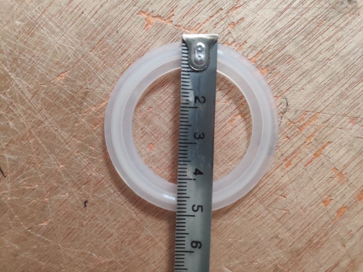 Applicable to Shandong Xinhua Medical sterilizer 1 inch clamp silicone cushion DN25 10