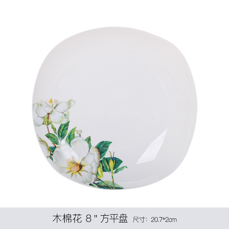 Ipads China tableware set free combination collocation kapok DIY rainbow such as bowl spoon/use/microwave/dishes