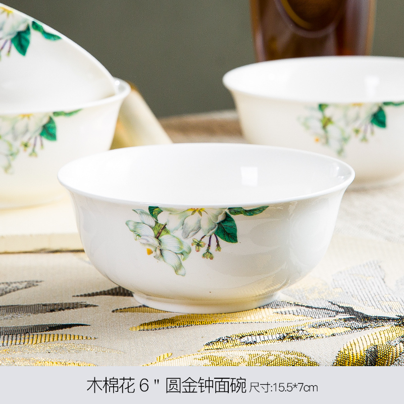 Ipads China tableware set free combination collocation kapok DIY rainbow such as bowl spoon/use/microwave/dishes