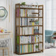 Bookshelf rack floor children's solid wood living room multi-layer student simple bookcase economical desktop storage rack