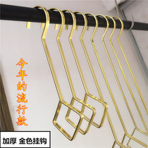 Hook clothing store S hook S-type metal hook thickened gold s hook hook hanger hook Clothes rack hook Hanger hook