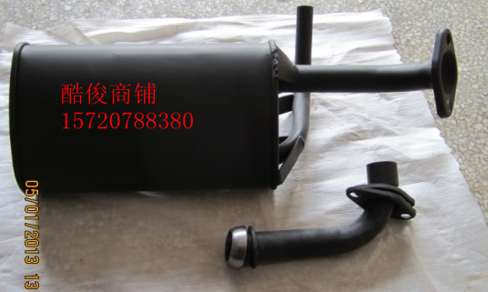 Fuluo tricycle accessories Jun Ma Ronggui A1 silencer exhaust pipe