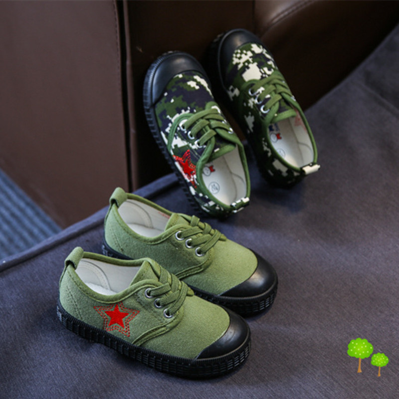 Liberate shoes Pentagon star ugly cartoon children red army winter 2 year old child a man camouflage baby peach heart teenager