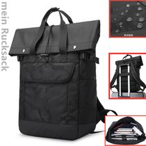 Shoulder bag Waterproof scratch-resistant ins high school school school bag drawstring multi-pocket mens and womens computer large capacity tooling backpack